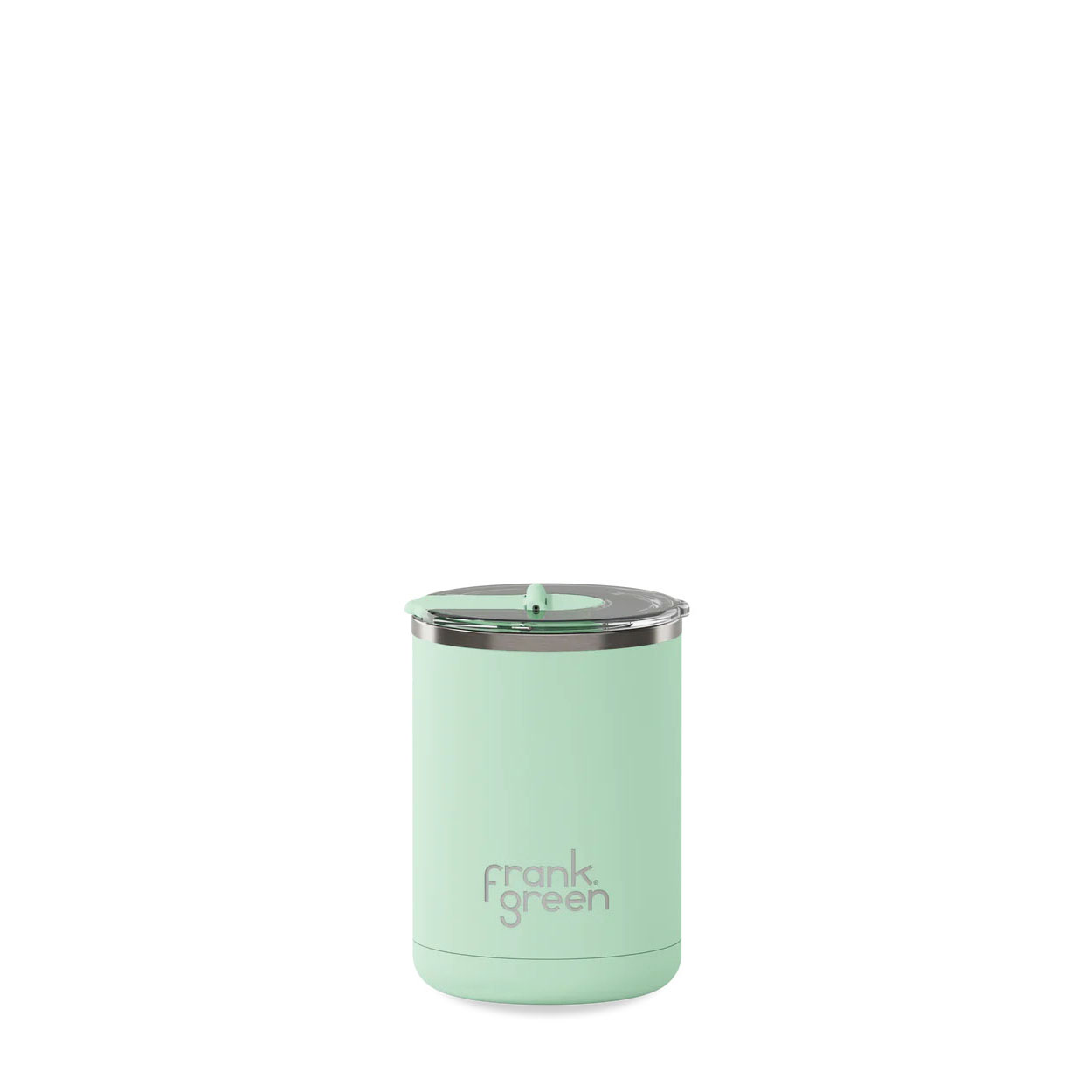 Frank Green 12oz Reusable Cup With Hinged Lid Mint Gelato